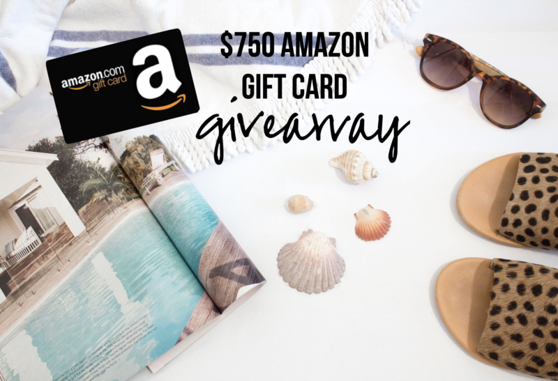 Amazon gift card giveaway